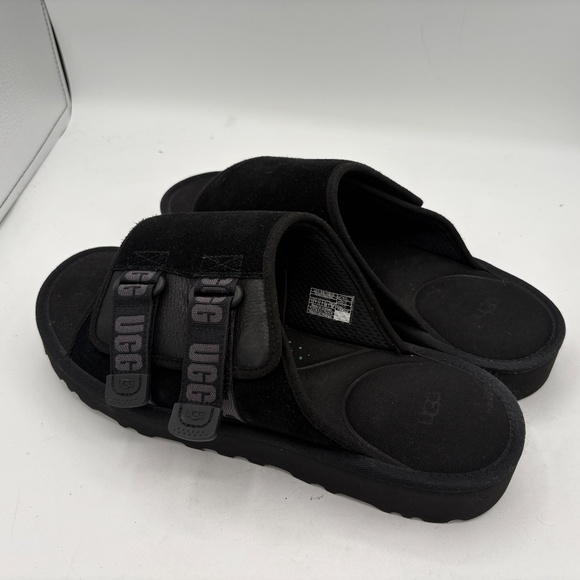 UGG GOLDENCOAST STRAP SLIDE SANDALS BLACK/Size MEN\'S US 12 EU 45 main image 6